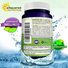 Serving suggestion: two 500mg capsules equal 1000mg