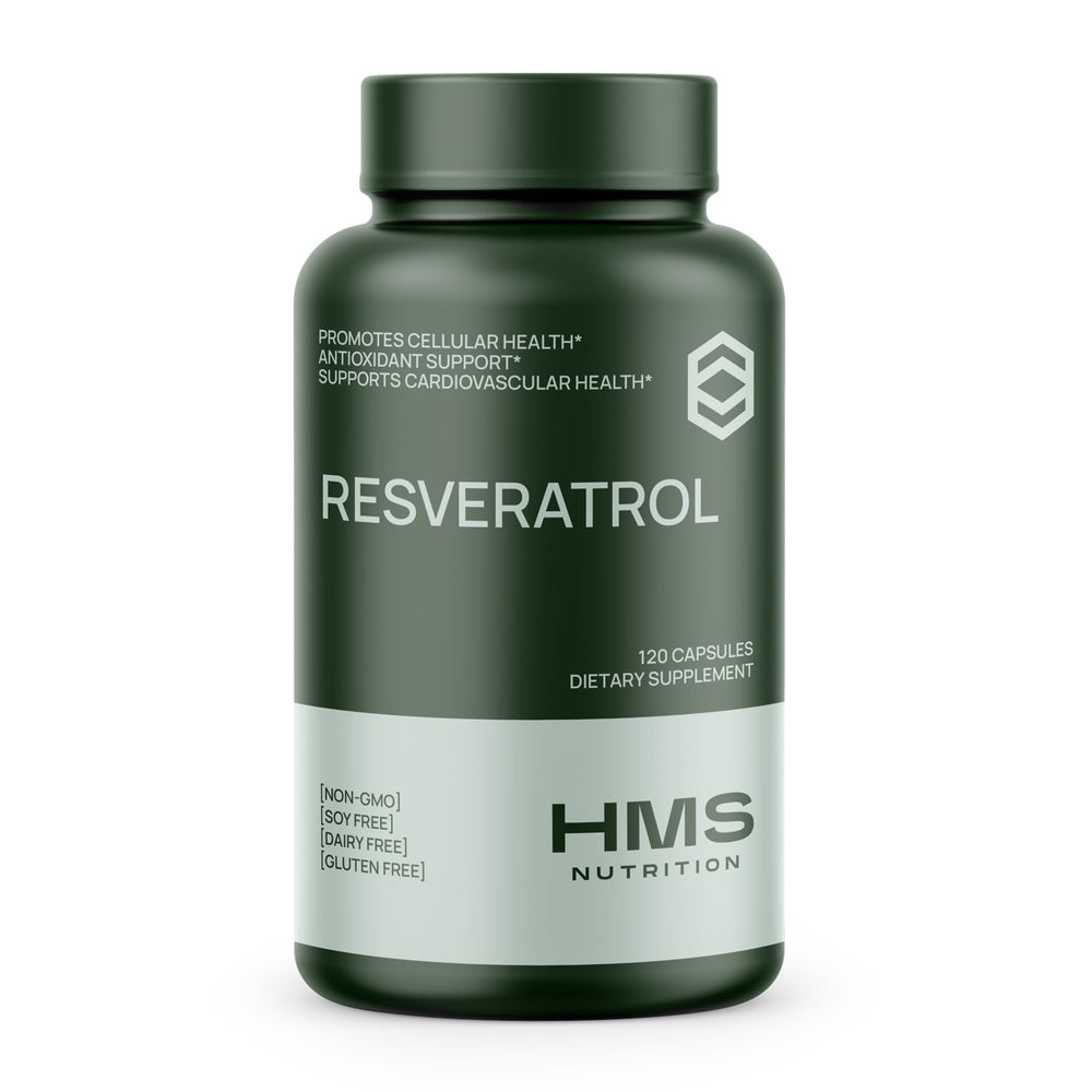 Resveratrol 1400mg bottle label