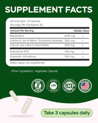 Quercetin and Vitamin C in antioxidant complex