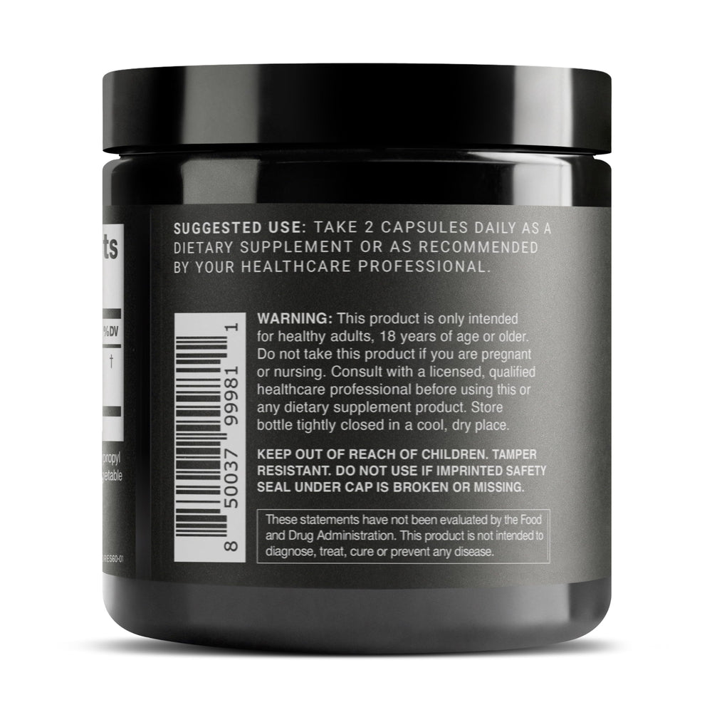 Resveratrol capsules focusing on bioavailability