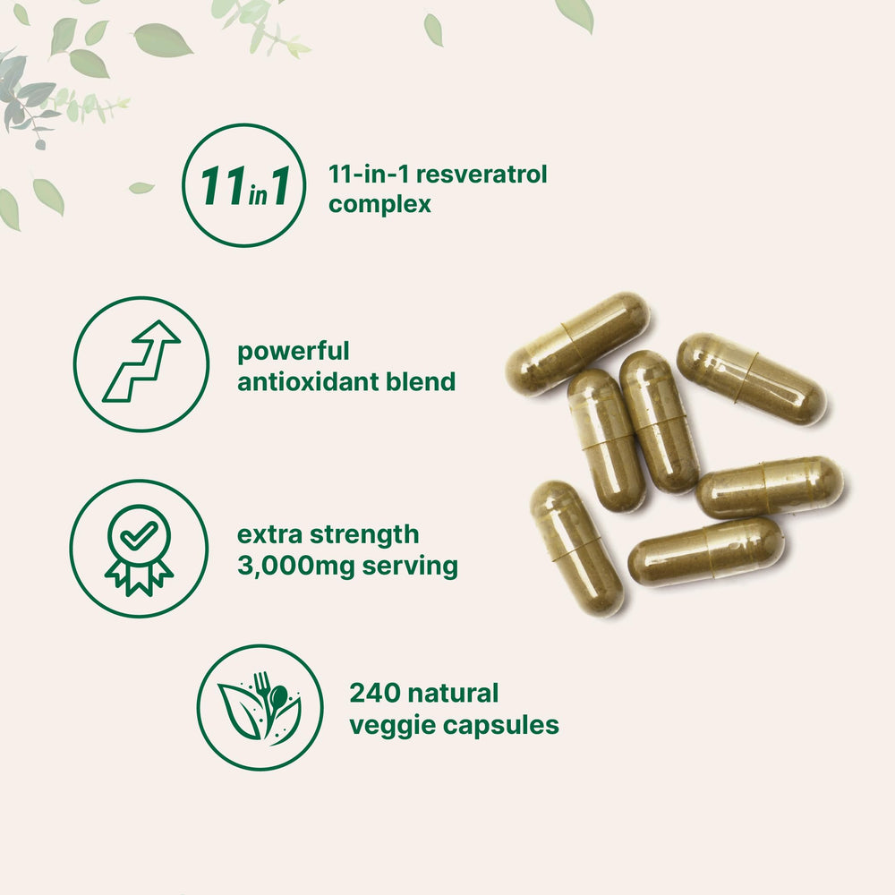 Graphic showing immune, brain, and heart support