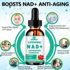 Trans-Resveratrol and NAD+ 900mg branding