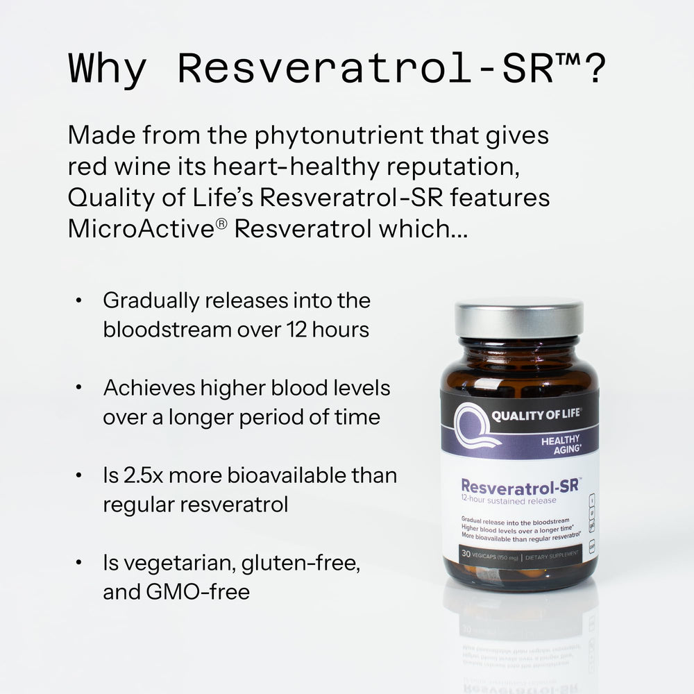 All-natural ingredients for Resveratrol-SR