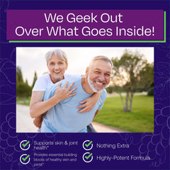 Radiant skin health concept for ResVitale supplement