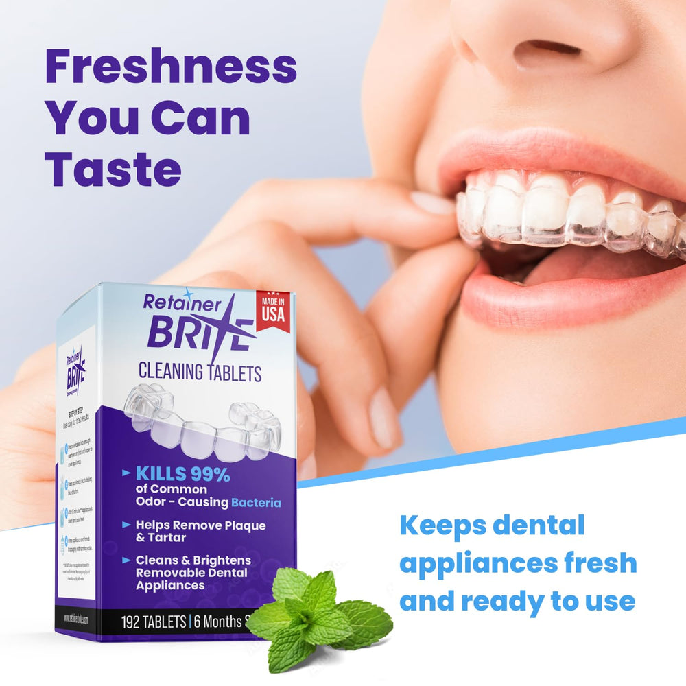 FDA-registered and Made in USA Retainer Brite product image