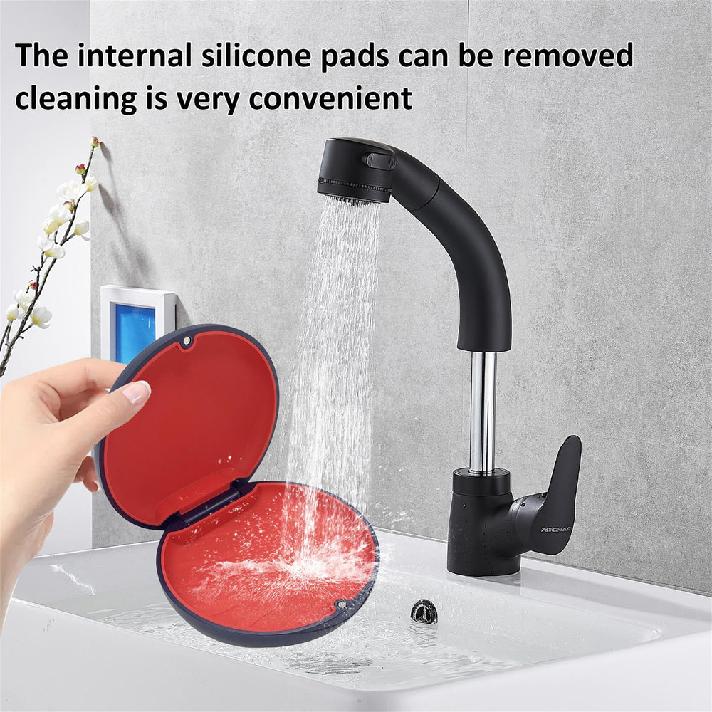 Interior view showing removable silicone pad