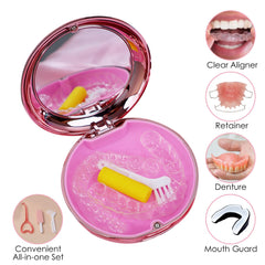 Premium ABS+PC shell with silicone liner for the retainer case
