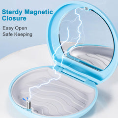 Packaging and dimensions of the 2-pack retainer case set