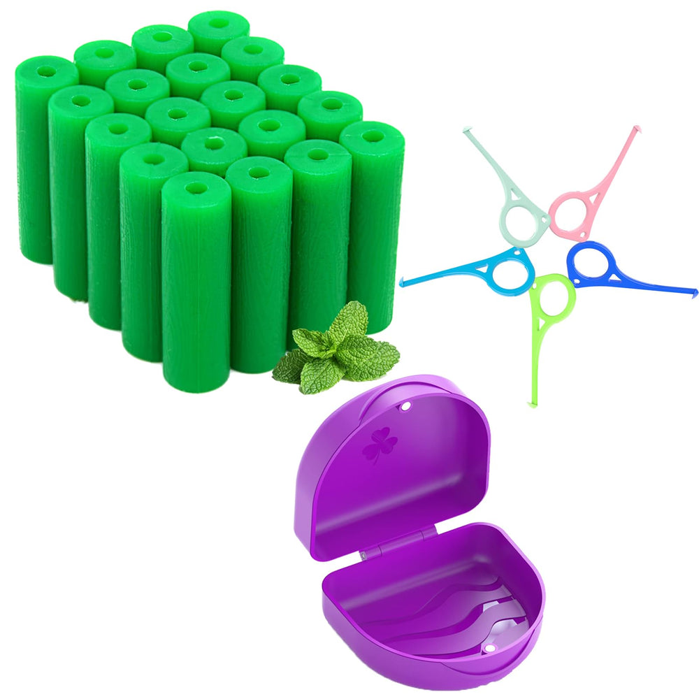 Mint flavor retainer chewies – 20 pack