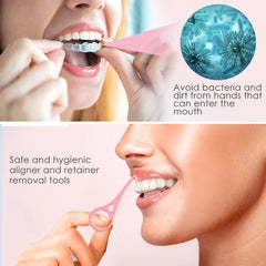 Durable and reusable chewies for braces