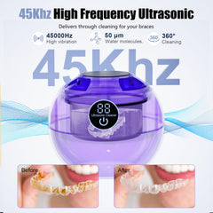 Clean cup with 200ml capacity and timer display