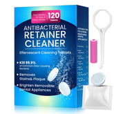 Retainer cleaner tablets kit for Invisalign 120-count (sulphate-free)