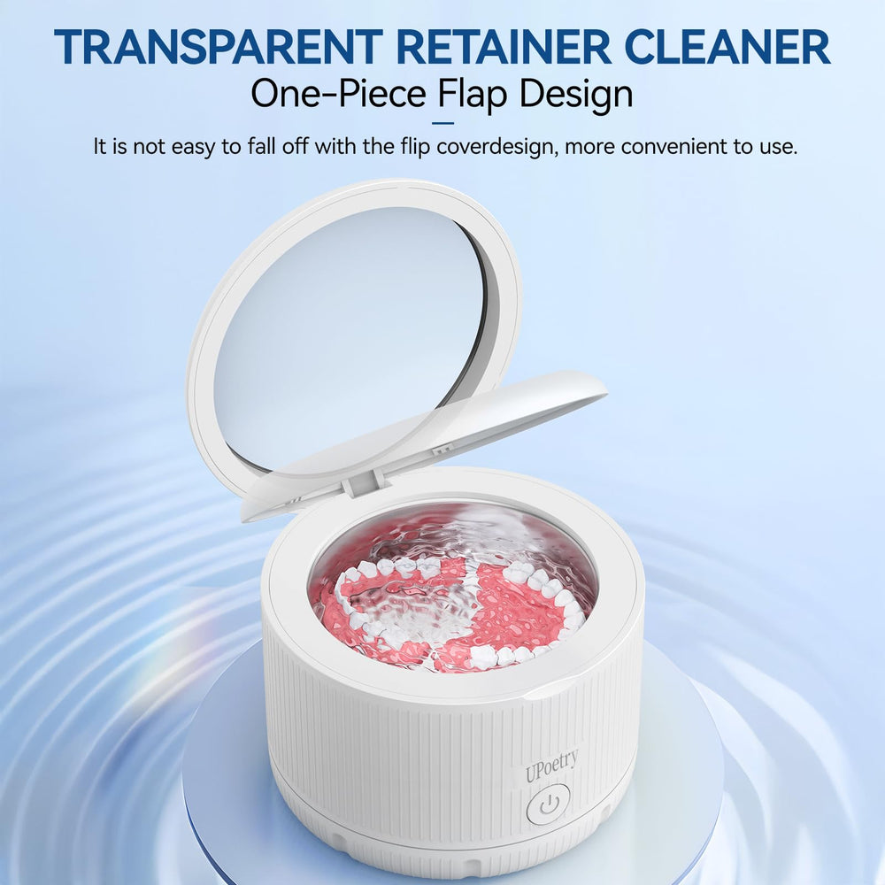 Retainer cleaning tablets compatibility (sold separately)