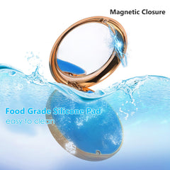 Gift-ready retainer case compatible with Invisalign and other brands