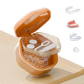 Orange Retainer Cleaner Case – front view