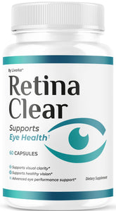 Retina Clear Pro bottle label close-up