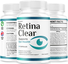 Natural ingredients represented for eye health