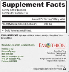 Acid-resistant capsules of RetzlerRx S-Acetyl Glutathione