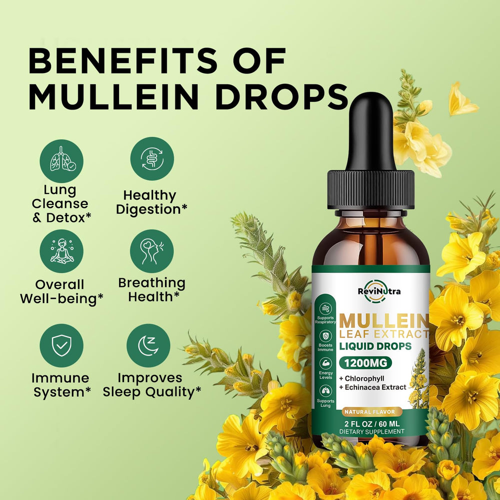 Ingredients: mullein leaf extract and chlorophyll