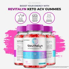 Product shot of Revitalyn Apple Cider Vinegar Gummies 5 Pack