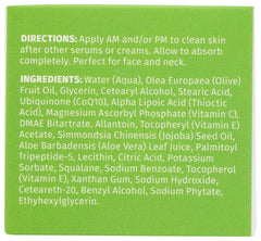 Close-up of the cream texture