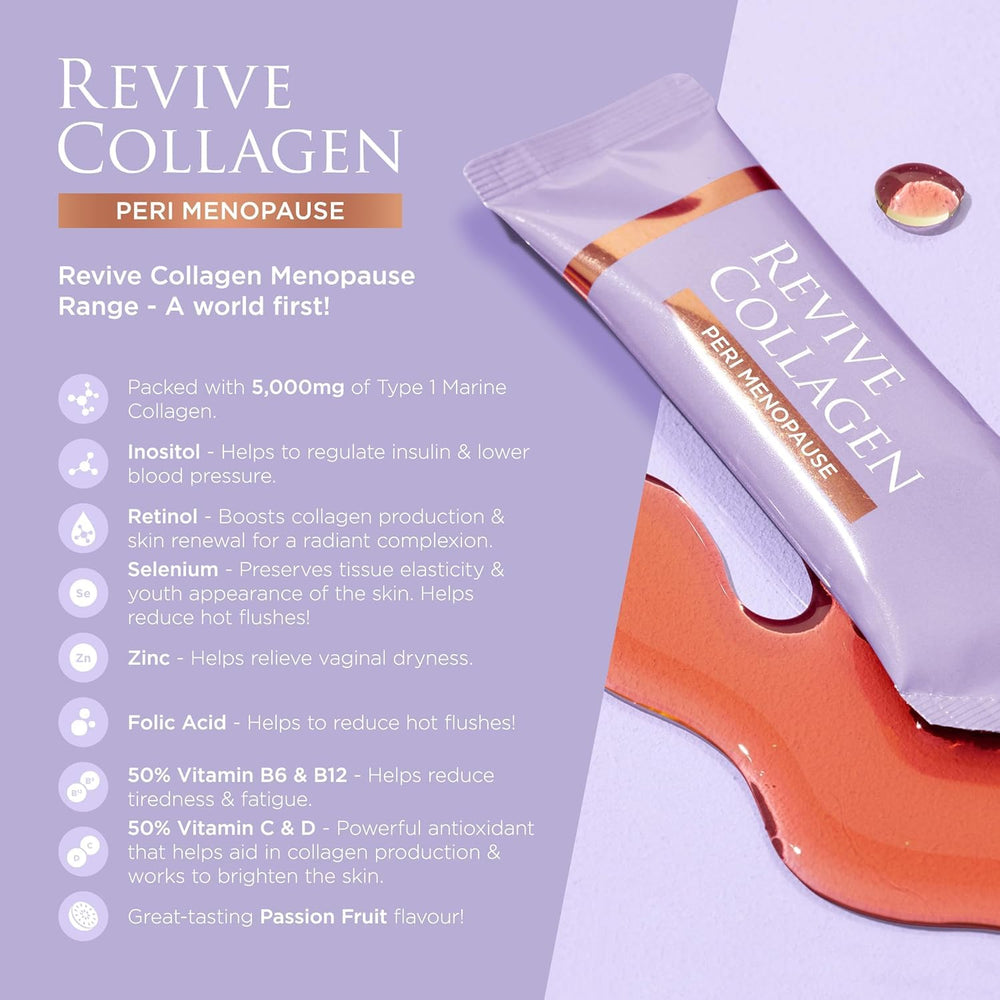 Ingredients of Revive Collagen Menopause Drink