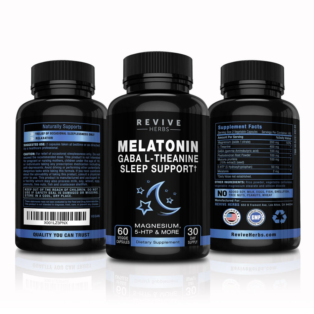 Back label with per-pack information