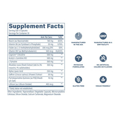 Alpha-GPC and Acetyl-L-Carnitine HCL in the formula