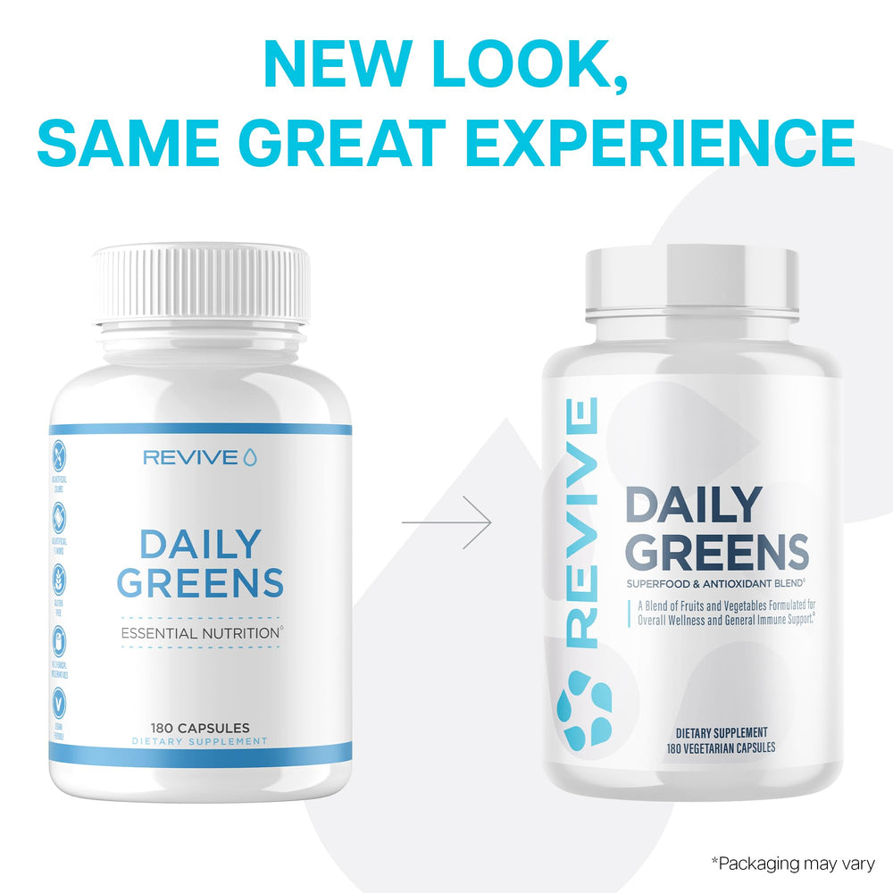 Nutrition facts and ingredients overview for Daily Greens