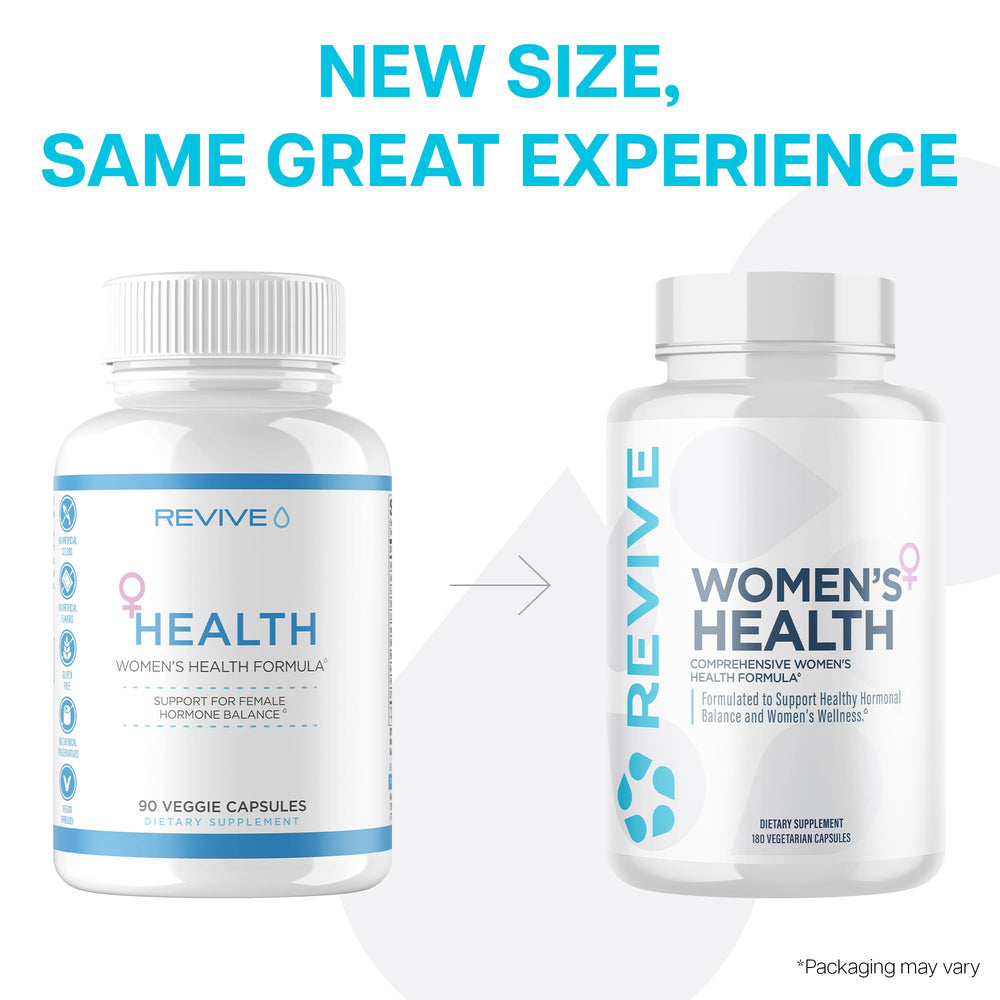 Product label close-up highlighting hormone support