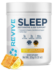 Revive MD Sleep Support bottle label - Honey Lemon flavor