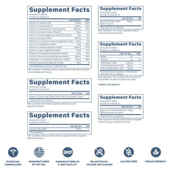 VitaPack label highlighting immune & organ support ingredients