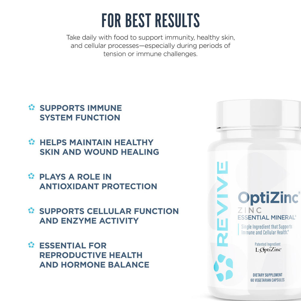 Illustration of zinc supporting cellular health