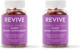 REVIVEEO Melatonin Sleep Gummies Blueberry flavor bottle label