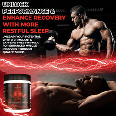 Revolution Science Violence bottle-with-glass demonstrates the Watermelon flavor profile during a post-workout break.