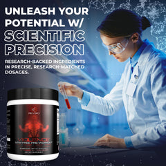 Revolution Science Violence brand-label-closeup highlights transparent dosing and quality promise.