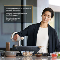 DGL-based digestive comfort formula illustration