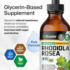 Rhodiola Rosea root ingredient close-up