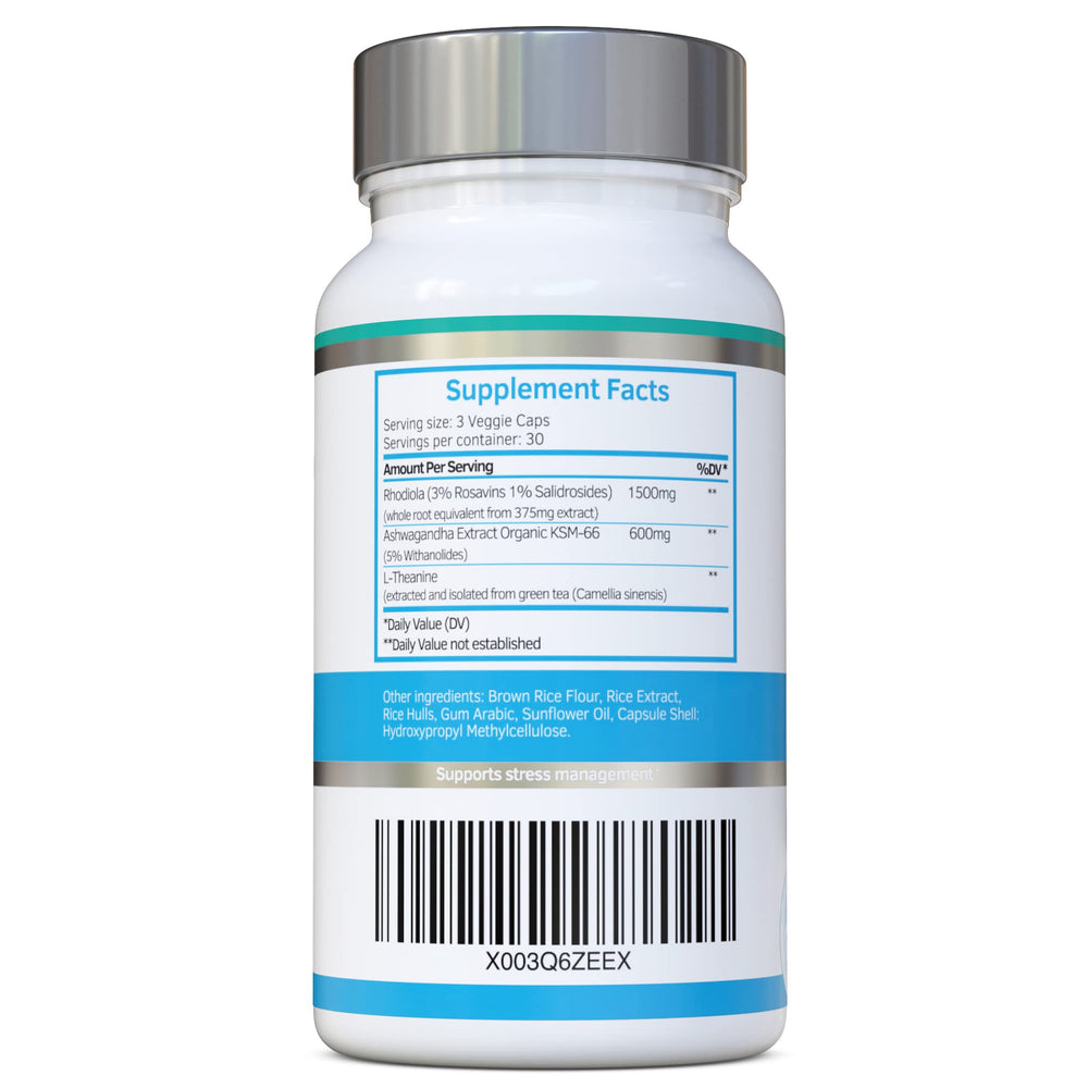 Rhodiola standardized to 3% rosavins and 1% salidrosides