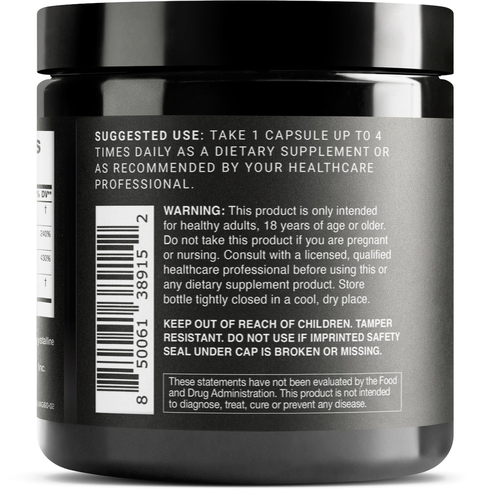 Diagram of RiaGev blend with D-Ribose and Nicotinamide