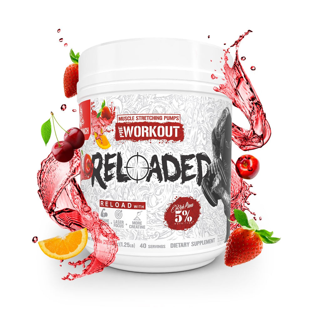 Caffeine blend and nootropic stack in Rich Piana Reloaded