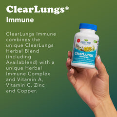 Mullein leaf capsules in ClearLungs Immune supplement