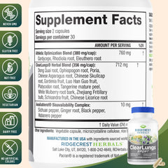 Cordyceps mushrooms used in ClearLungs Sport