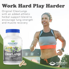 Luo Han Guo fruit included in ClearLungs Sport blend