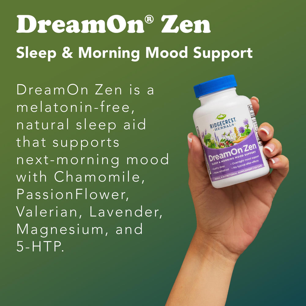 Lavender and chamomile components of DreamOn Zen