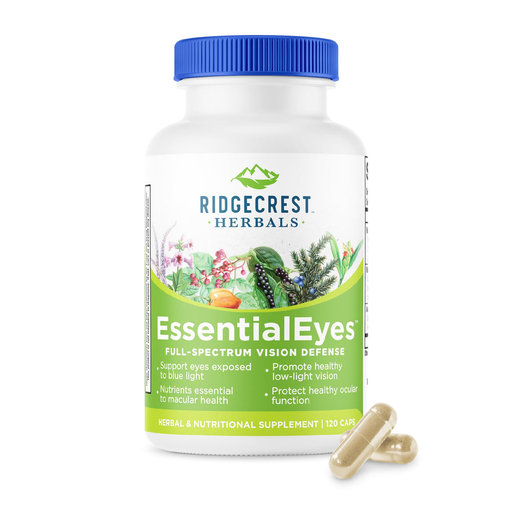 Ridgecrest Herbals EssentialEyes bottle front view
