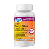 Right Remedies 3-in-1 Daily Fiber Capsules bottle front view