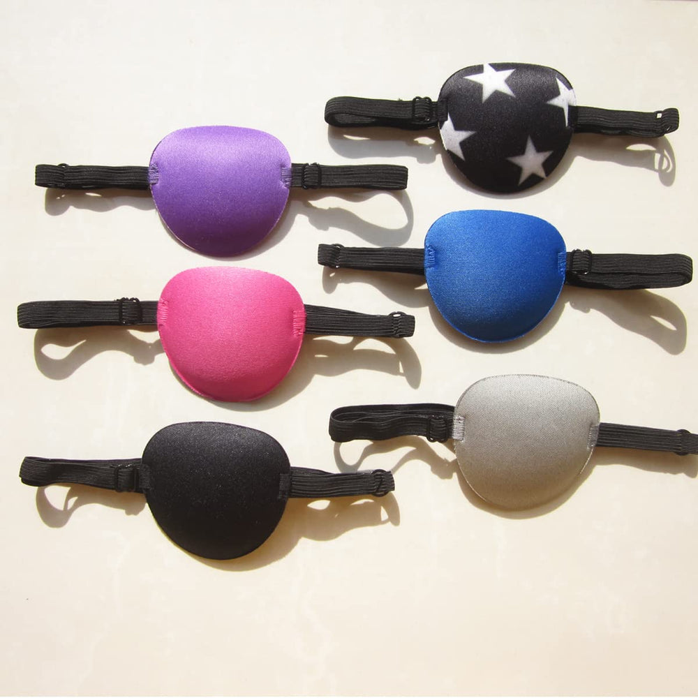 Set of six RIKEYO eye patches in six colors