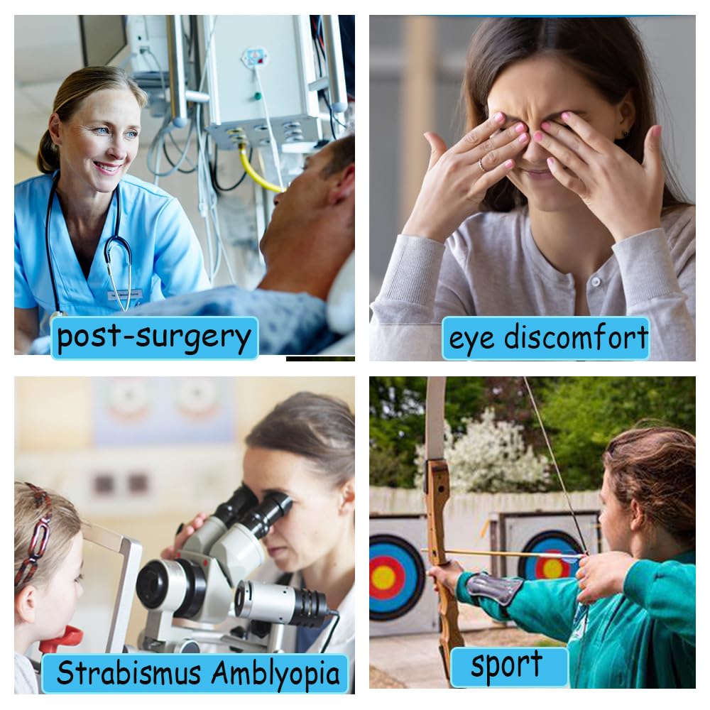 Usage of RIKEYO eye patches for amblyopia and lazy eye training