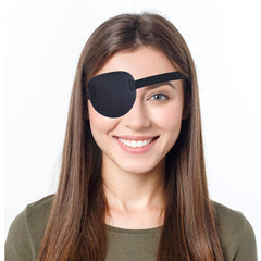 RIKEYO black eye patch - front view